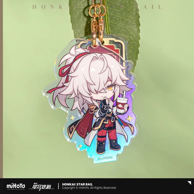 Honkai: Star Rail Express Travel Series Chibi Acrylic Keychain