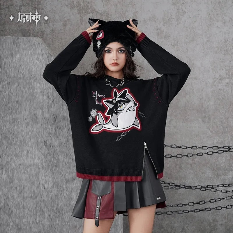 Genshin Impact Wriothesley Theme Impression Series Knitted Sweater