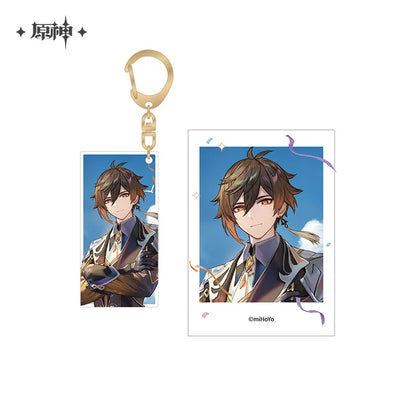 Genshin Impact FES 2023 Series Polaroid & Acrylic Keychain Set