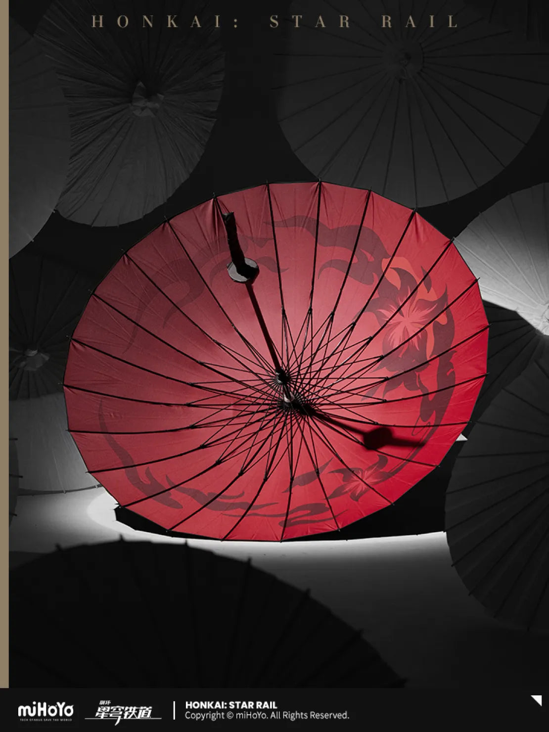 Acheron Theme Impression Series Long Handle Umbrella