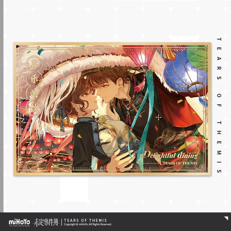 Delightful Dining Series Acrylic Shikishi Cardboard