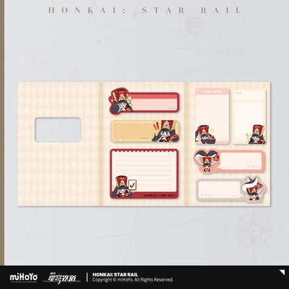 Pom-Pom Exhibition Series Pom-Pom Chibi Sticky Notes Set