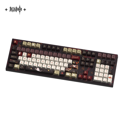 Genshin Impact Hutao Fragrance in Thaw Ver. Mechanical Keyboard