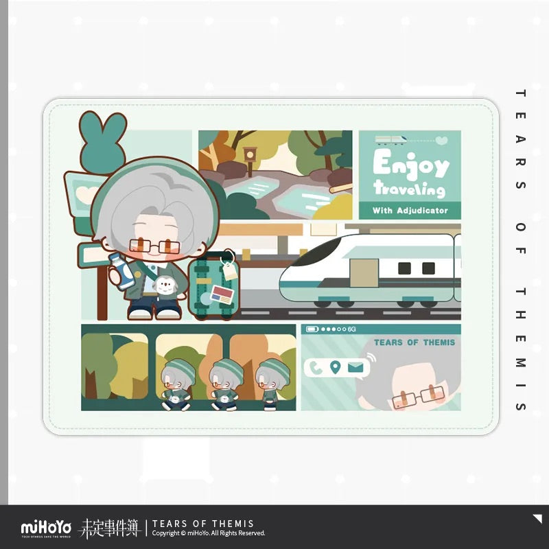 You You Shi Guang Series Mini Character Printed Blanket