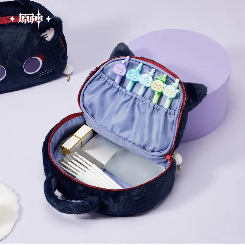 Genshin Impact Wanderer Meow Series Plush Storage Bag