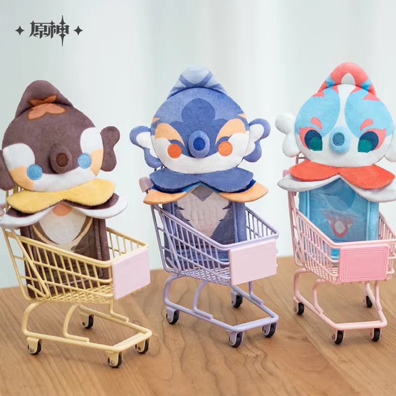 Genshin Impact Fontemer Series Bubbler Seahorse Plush Card Holder