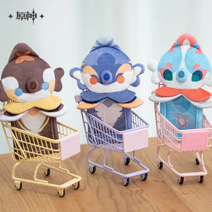 Genshin Impact Fontemer Series Bubbler Seahorse Plush Card Holder