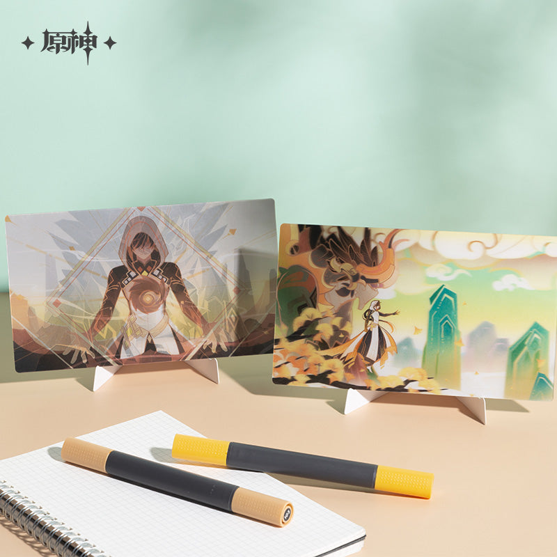 Genshin Impact Earthly Glimpses Series Postcard Set