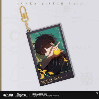 Honkai: Star Rail Departure Countdown Series Glitter Quicksand Acrylic Pendant