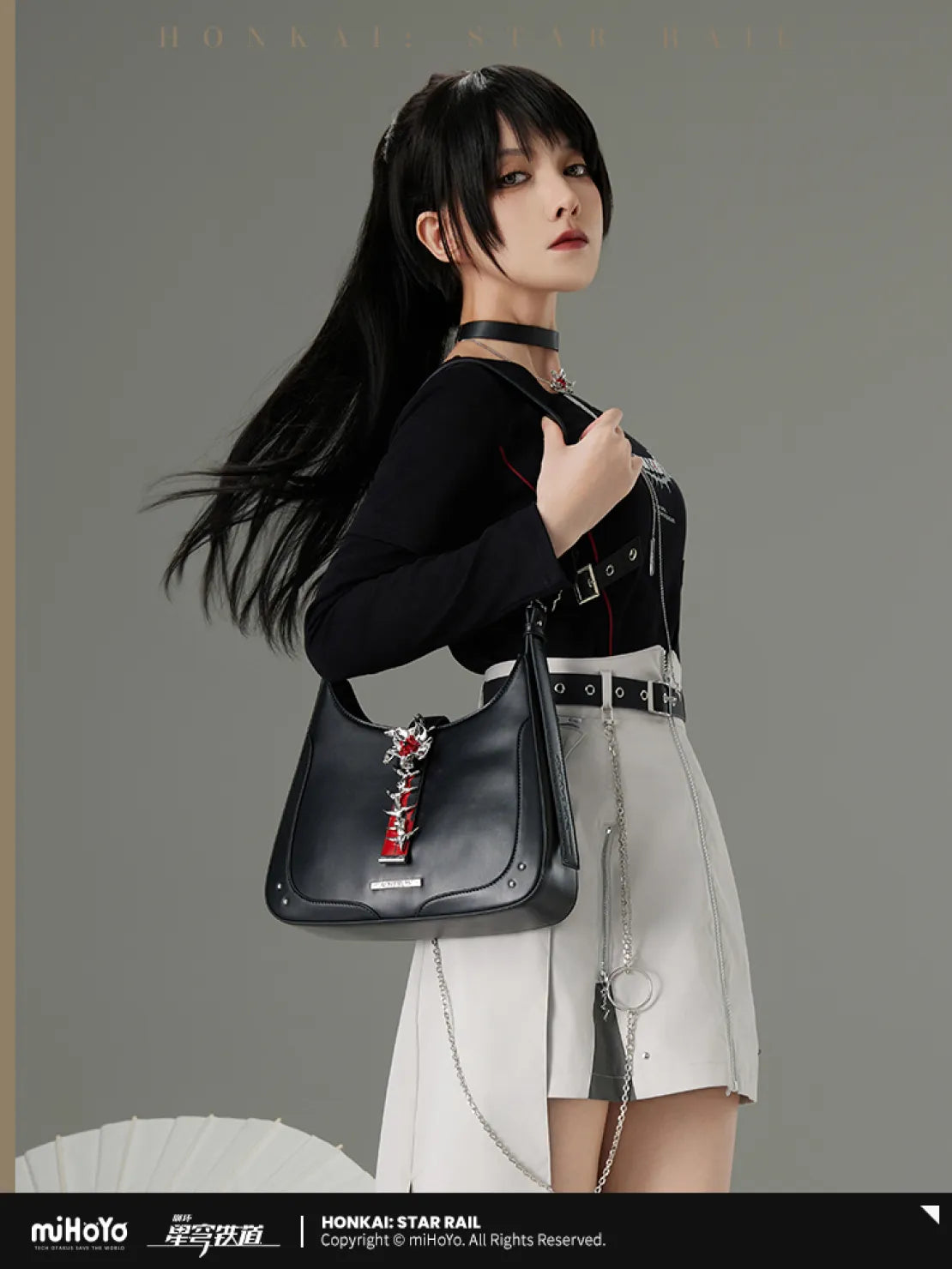 Acheron Theme Impression Series Saddle Bag