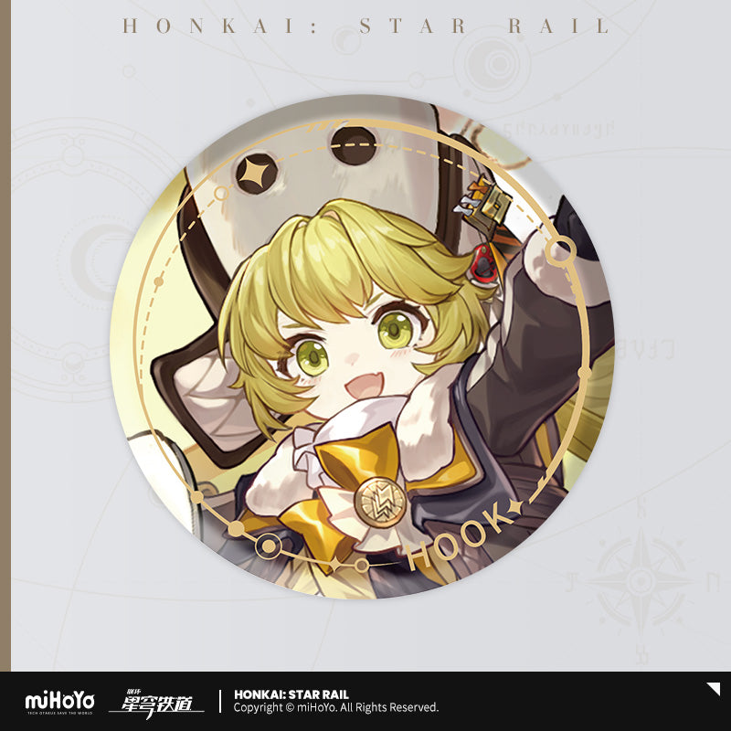 Honkai: Star Rail The Destruction Character Warp Artwork Tinplate Badge