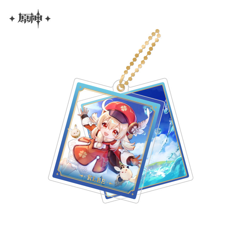 Genshin Impact Event Artwork Series Acrylic Pendant