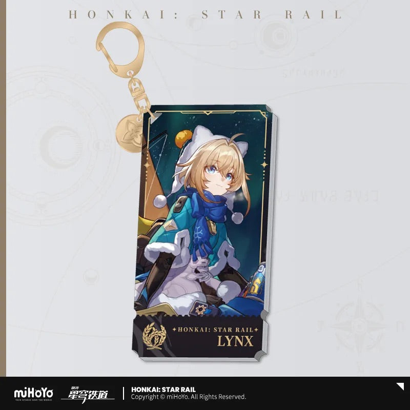 The Abundance Character Warp Artwork Acrylic Keychain