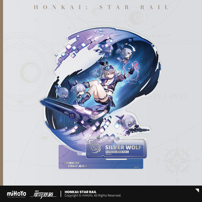 Honkai: Star Rail The Nihility Character Warp Artwork Acrylic Standee