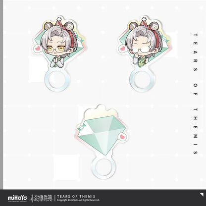 Have Fun Series Chibi Acrylic Check-in Ring Set