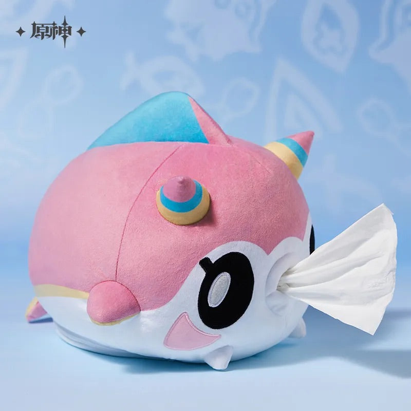 Genshin Impact Freshwater Floater Plush Tissue Storage Bag