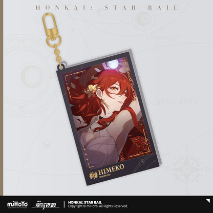 Honkai: Star Rail Departure Countdown Series Glitter Quicksand Acrylic Pendant