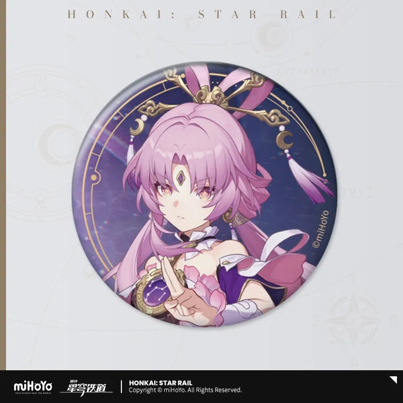 Honkai: Star Rail Invitation From The Stellar Series Tinplate Badge