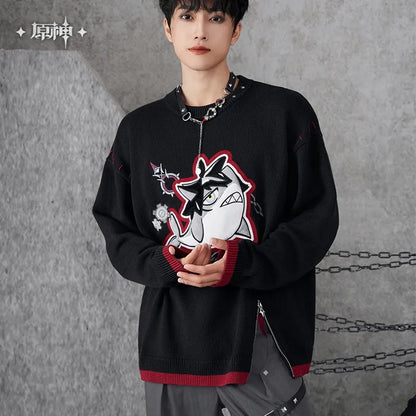 Genshin Impact Wriothesley Theme Impression Series Knitted Sweater