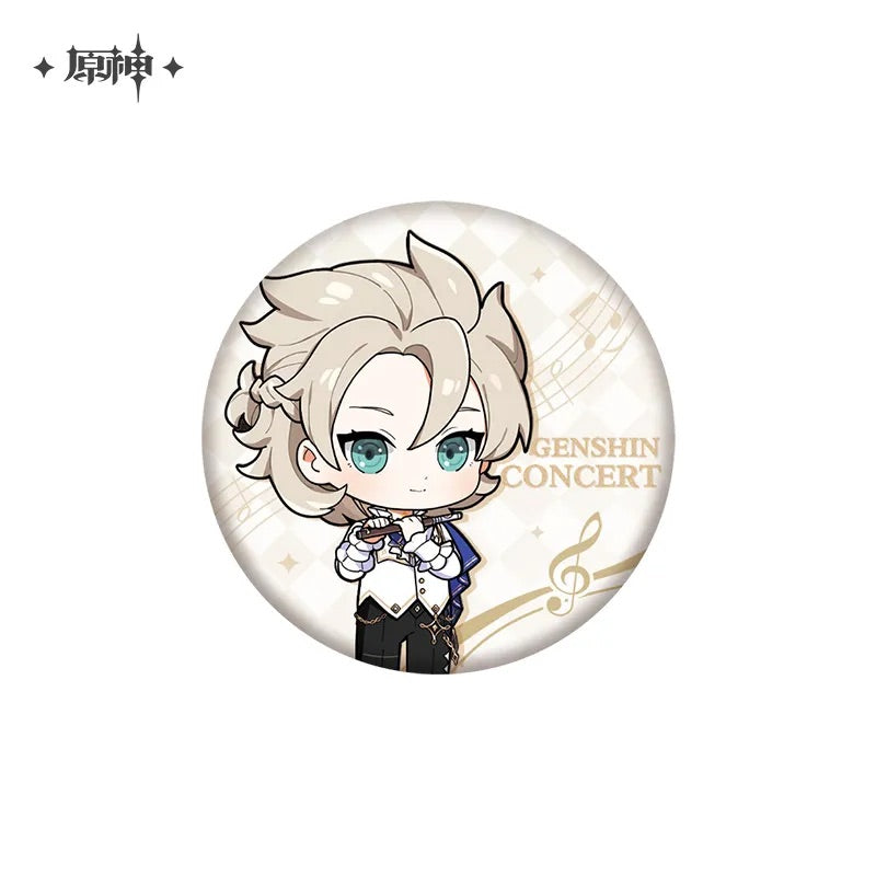 Genshin Impact Concert 2023 Series Character Chibi Badge