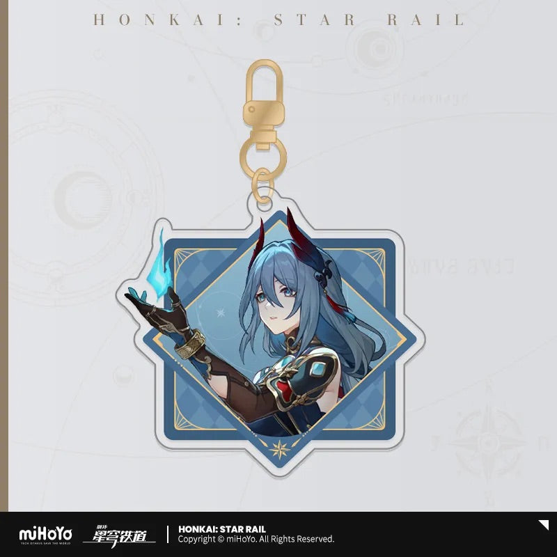 Interstellar Journey Series Acrylic Keychain
