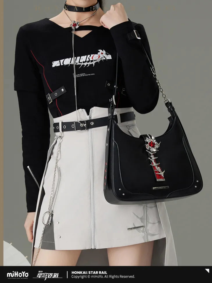 Acheron Theme Impression Series Saddle Bag