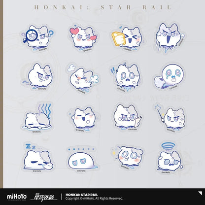 Honkai: Star Rail Pom-Pom Exhibition Series Chibi Sticker Box