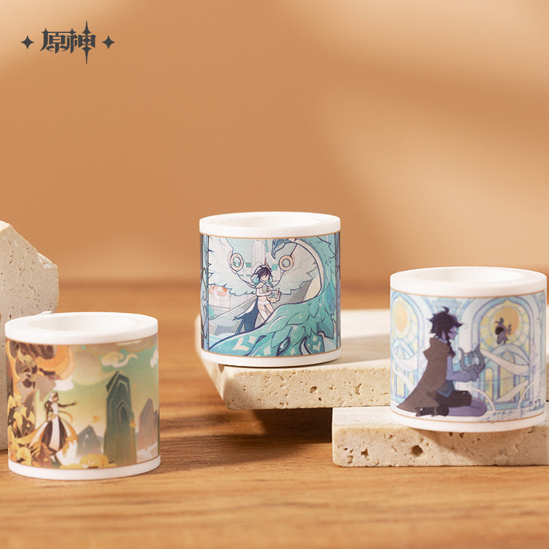 Genshin Impact Earthly Glimpses Series Washi Tape