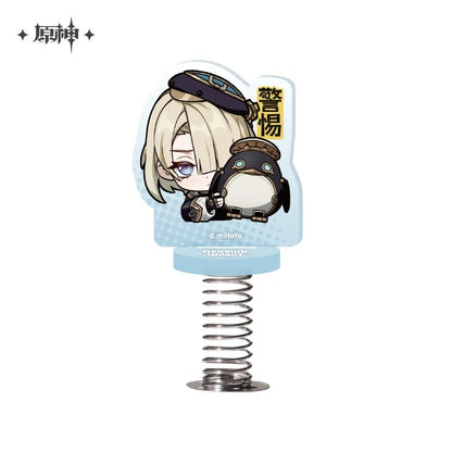 Chibi Character Series Expression Happy Shaking Acrylic Standee Court of Fontaine