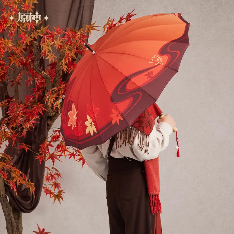 Genshin Impact Kaedehara Kazuha Theme Impression Series Long Handle Umbrella