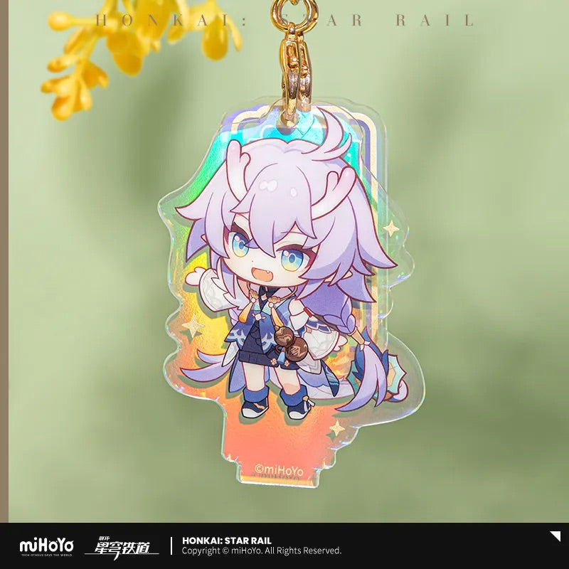 Honkai: Star Rail Express Travel Series Chibi Acrylic Keychain