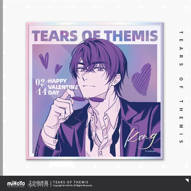 Tears of Themis Happy Valentine's Day Series Decorative Card Board