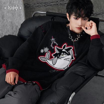 Genshin Impact Wriothesley Theme Impression Series Knitted Sweater