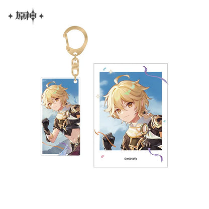 Genshin Impact FES 2023 Series Polaroid & Acrylic Keychain Set