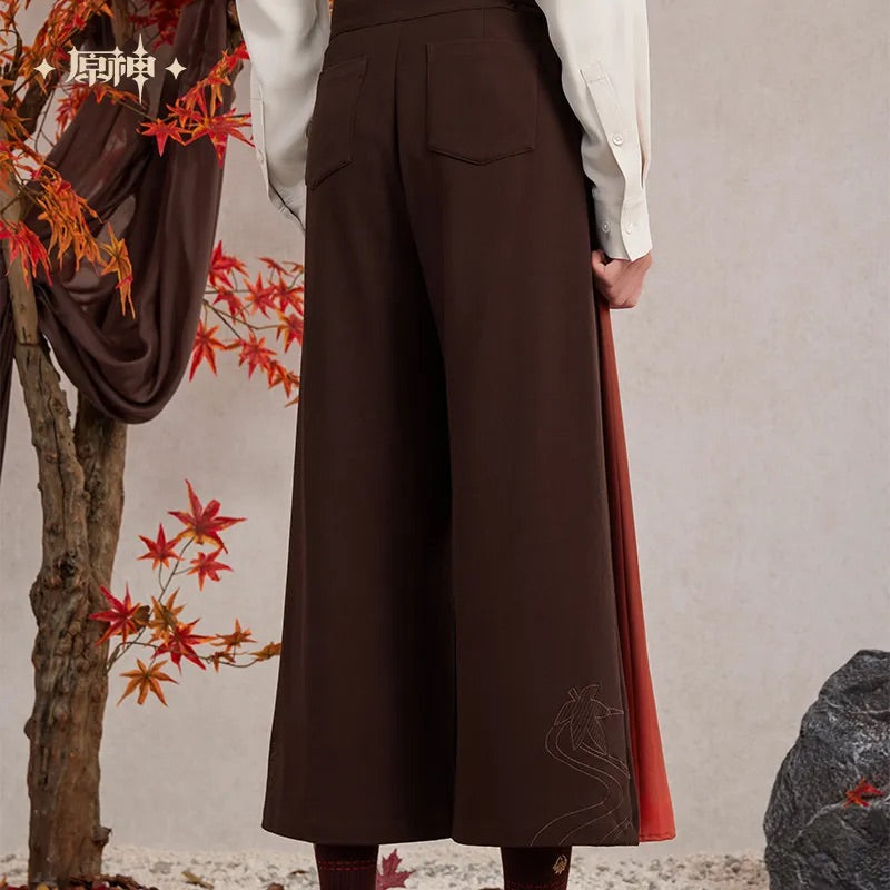 Genshin Impact Kaedehara Kazuha Theme Impression Series Wide-leg Overalls