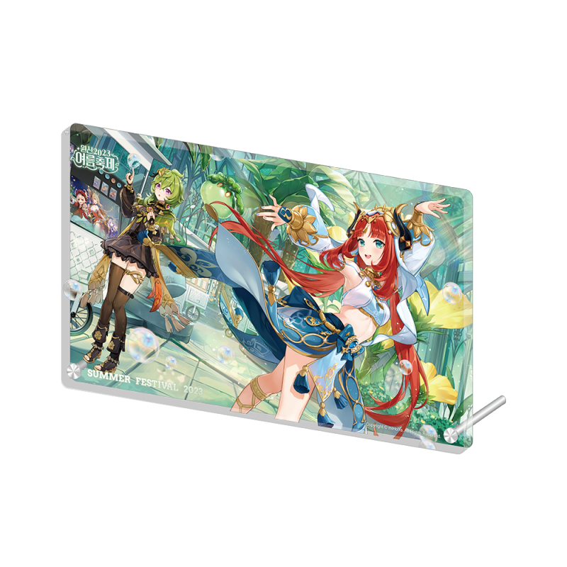 Genshin Impact Summer Festival 2023 Series Acrylic Block / Mouse Pad / Beach Towel