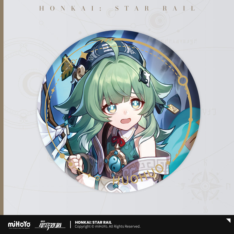 Honkai: Star Rail The Abundance Character Warp Artwork Tinplate Badge