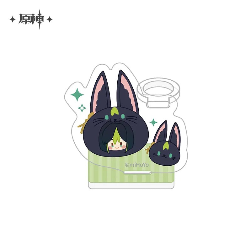 Teyvat Zoo Theme Series Acrylic Pen Holder