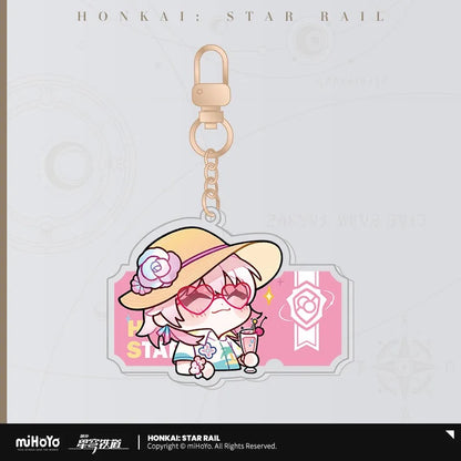 Honkai: Star Rail Pom-Pom Exhibition Series Vol.1 Acrylic Keychain