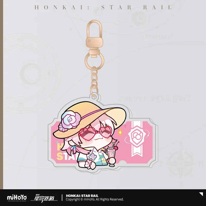 Honkai: Star Rail Pom-Pom Exhibition Series Vol.1 Acrylic Keychain