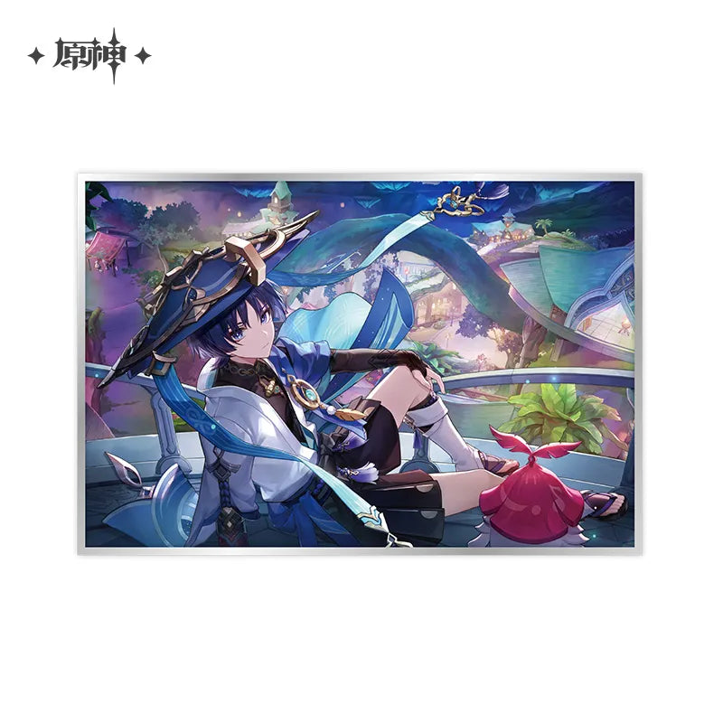 Genshin Impact Theme Series Acrylic Shikishi Card Board