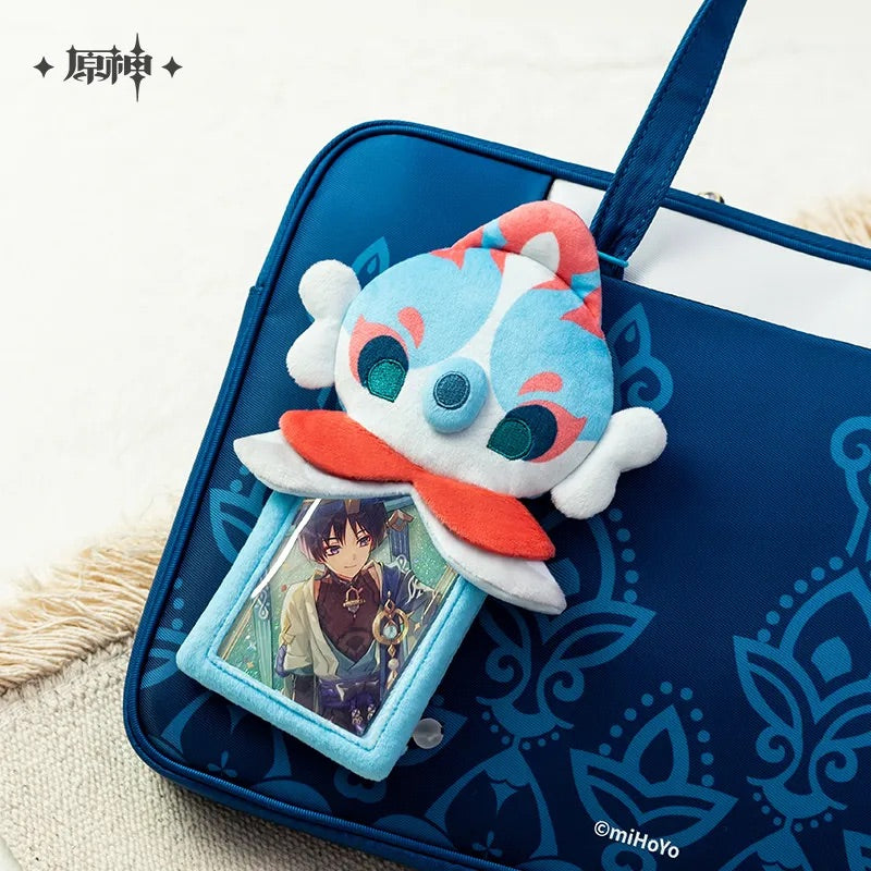 Genshin Impact Fontemer Series Bubbler Seahorse Plush Card Holder