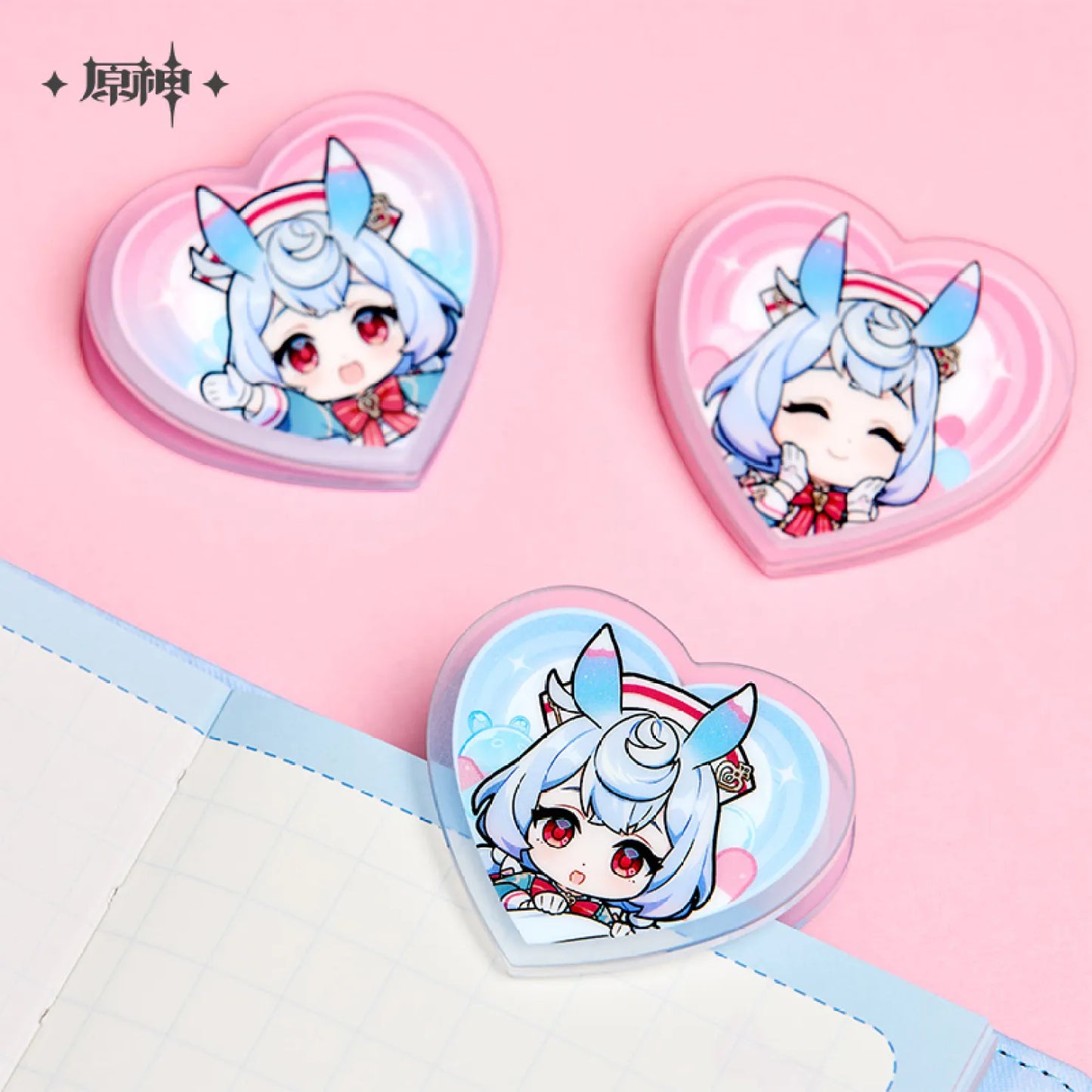 Sigewinne Daily Thoughts Notebook Acrylic Clip