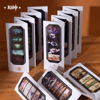 Genshin Impact Earthly Glimpses Series Film Strip Style Bookmark Set