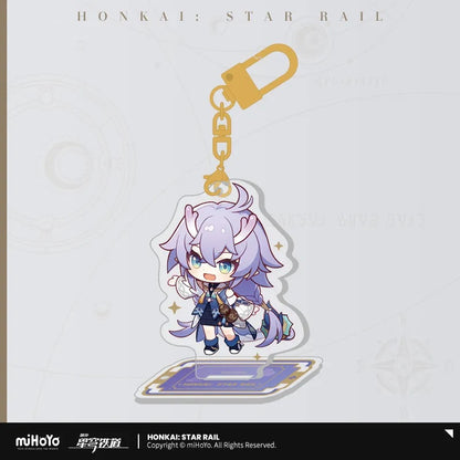 Honkai: Star Rail Express Travel Series Chibi Acrylic Keychain