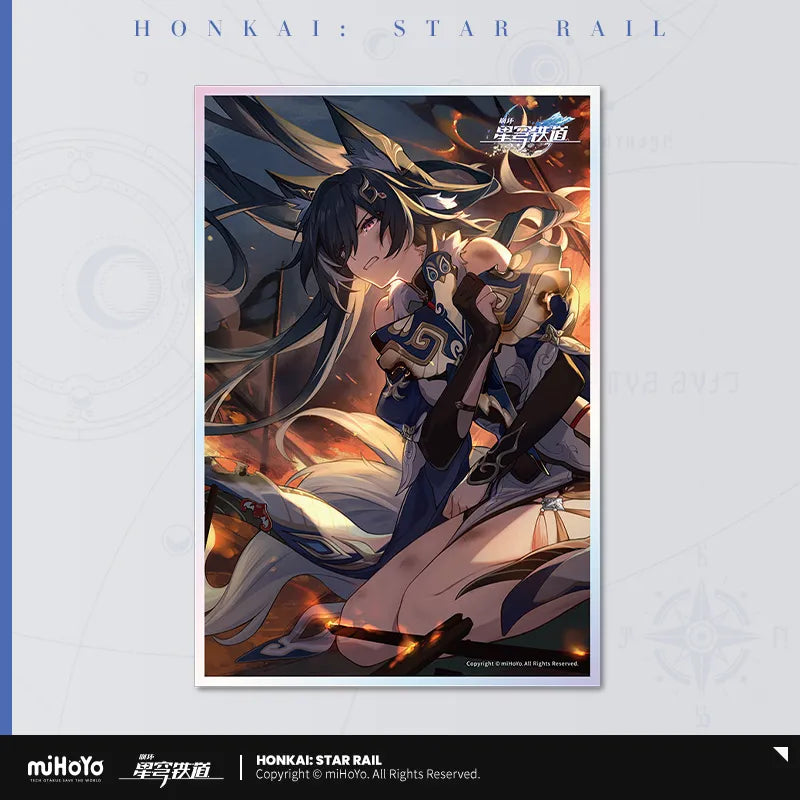 Honkai: Star Rail Light Cone Series Acrylic Shikishi Card Board