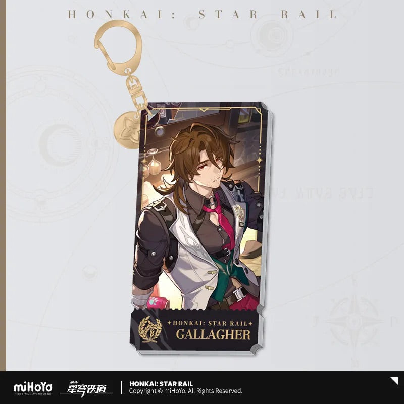 Honkai: Star Rail The Abundance Character Warp Artwork Acrylic Keychain