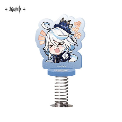 Genshin Impact Chibi Character Series Expression Happy Shaking Acrylic Standee Court of Fontaine