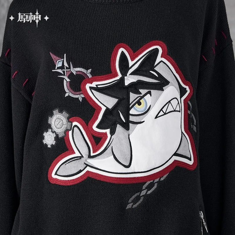 Genshin Impact Wriothesley Theme Impression Series Knitted Sweater