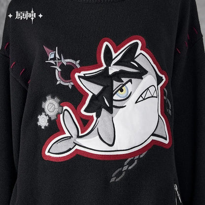 Genshin Impact Wriothesley Theme Impression Series Knitted Sweater